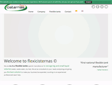 Tablet Screenshot of flexicisternas.com